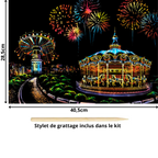 Tableau à gratter-Villes et Pays